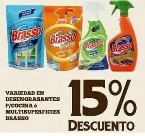 Desengrasante para el hogar brasso