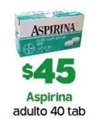 Aspirina adulto 40 tab