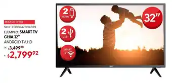 GHIA SMART TV 32"