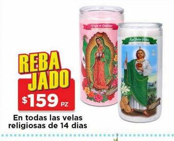 HEB Velas religiosas de 14 dias oferta