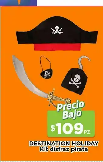 HEB Destination holiday kit disfraz pirata oferta