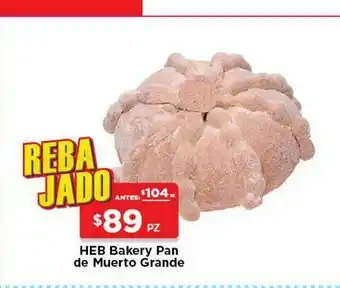 HEB Pan de muerto grande oferta