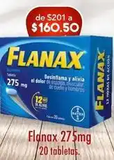 Farmacia San Pablo Flanax - 275mg 20 tabletas oferta