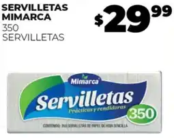 Merco SERVILLETAS MIMARCA 350 SERVILLETAS oferta