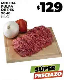 Merco MOLIDA PULPA DE RES 90-10 KILO oferta