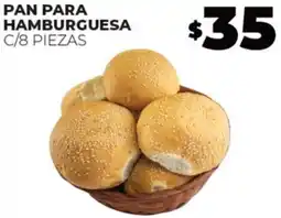 Merco PAN PARA HAMBURGUESA C/8 PIEZAS oferta