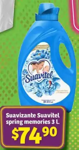 Soriana Híper Suavizante Suavitel spring memories 3L oferta