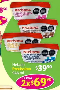 Soriana Híper Helado Precíssimo 2x946ml oferta
