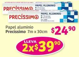 Soriana Híper Papel aluminio Precíssimo 7m x 30cm oferta