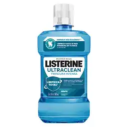 Farmacia San Pablo Listerine Enjuague Bucal Ultraclean Frescura Intensa Sabor Menta oferta