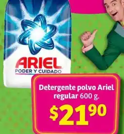 Soriana Mercado Detergente polvo Ariel regular 600g oferta