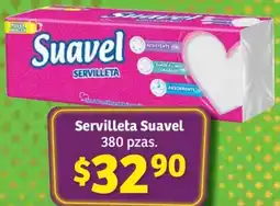 Soriana Mercado Servilleta Suavel 380 pzas oferta