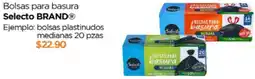 Bolsas para basura Selecto BRAND