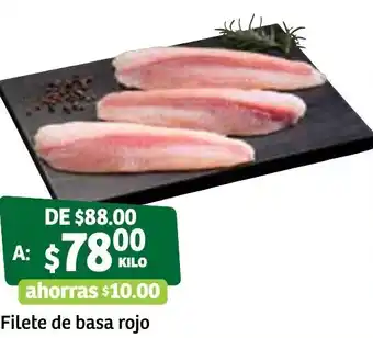 Filete de basa rojo