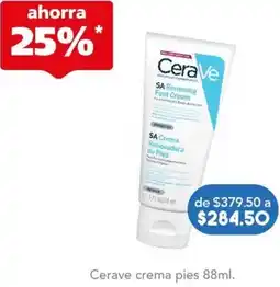 Farmacia San Pablo Cerave crema pies 88ml oferta