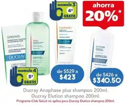 Farmacia San Pablo Ducray Anaphase plus shampoo 200ml oferta