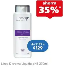 Farmacia San Pablo Línea D crema Líquida pH5 270ml oferta