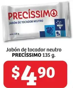 Soriana Híper Jabón de tocador neutro PRECÍSSIMO 135g oferta