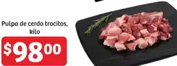 Soriana Híper Pulpa de cerdo trocitos, kilo oferta