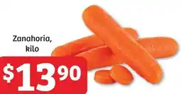 Soriana Híper Zanahoria, kilo oferta
