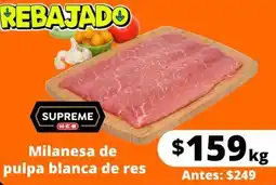 HEB Milanesa de pulpa blanca de res oferta