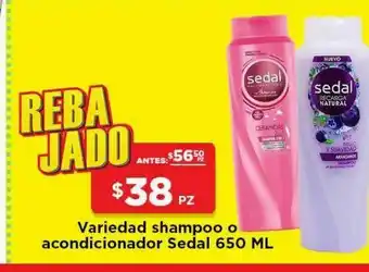 HEB Shampoo o acondicionador sedal oferta