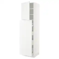 IKEA Sektion / maximera Gabin alt extb 2 prtas 4 cjnes+ests, blanco/voxtorp blanco mate, 61.0x61.0x228.6 cm oferta
