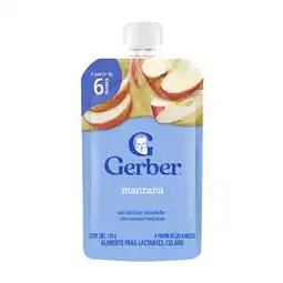 Farmacias YZA Gerber Papilla Pouch Manzana 110g oferta