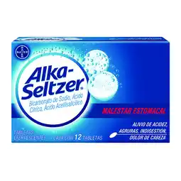 Farmacias YZA Alka Seltzer 500Mg 12 Tabs oferta