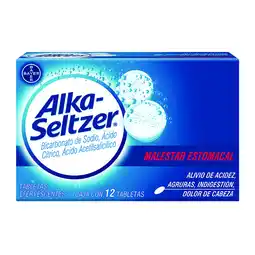 Farmacias YZA Alka Seltzer 500Mg 12 Tabs oferta