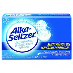Farmacias YZA Alka Seltzer 500Mg 12 Tabs oferta