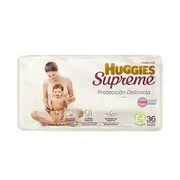 Farmacias YZA Pañal Huggies Supreme Etapa 4 Unisex 36 Unidades oferta