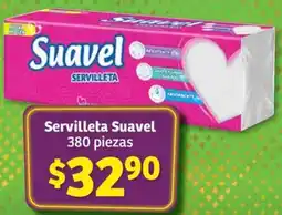 Soriana Híper Servilleta Suavel 380 piezas oferta