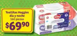 Soriana Híper Toallitas Huggies día y noche 160 piezas oferta