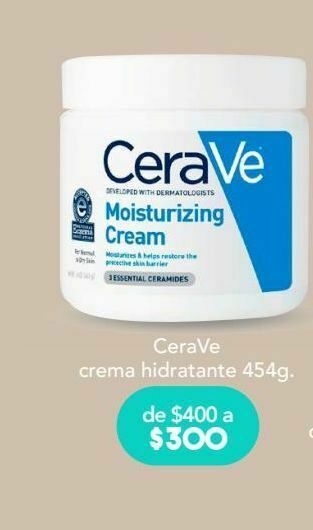 Farmacia San Pablo Cerave crema hidrtante trr c/454gr oferta