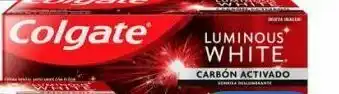 Colgate pasta lumin whit carb tub c/75ml