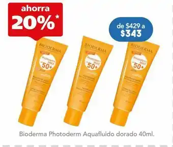 Farmacia San Pablo Bioderma photoderm aqua dorad tub c/40ml oferta