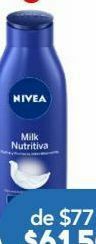 Nivea body milk nutri sec btl c/400ml