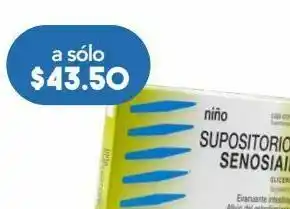 Supositorios senosiain niño
