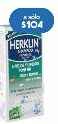 Farmacia San Pablo Herklin sha 0.2gr fra c/60ml oferta