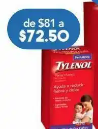 Farmacia San Pablo Tylenol ped cereza sus 100mg fra c/15ml oferta