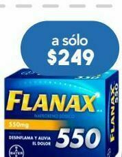 Farmacia San Pablo Flanax tab 550mg caj c/24 oferta