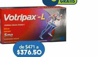 Farmacia San Pablo Votripax-l sol 5mg ams c/3 oferta