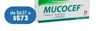Mucocef cap 500mg caj c/21
