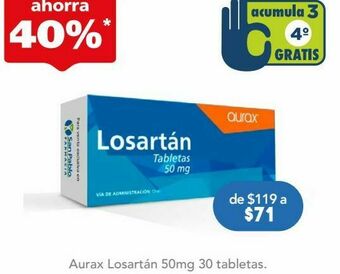 Farmacia San Pablo Losartan tab 50mg c/30 cronix oferta