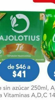Farmacia San Pablo Ajolotius te menta/eucalipto caj c/20sob oferta