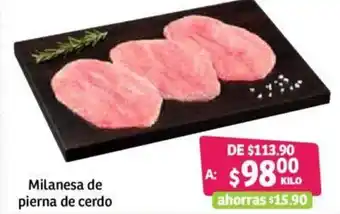 Milanesa de pierna de cerdo
