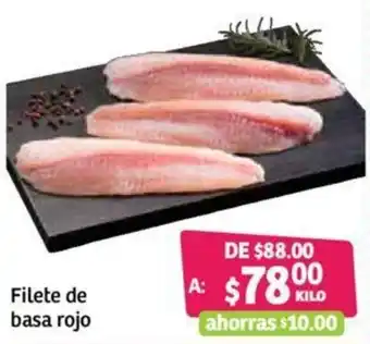 Filete de basa rojo