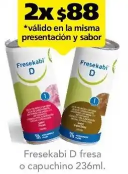 Farmacia San Pablo Fresekabi D fresa o capuchino 2x236ml oferta