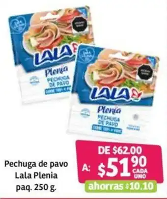 Pechuga de pavo Lala Plenia 250g
